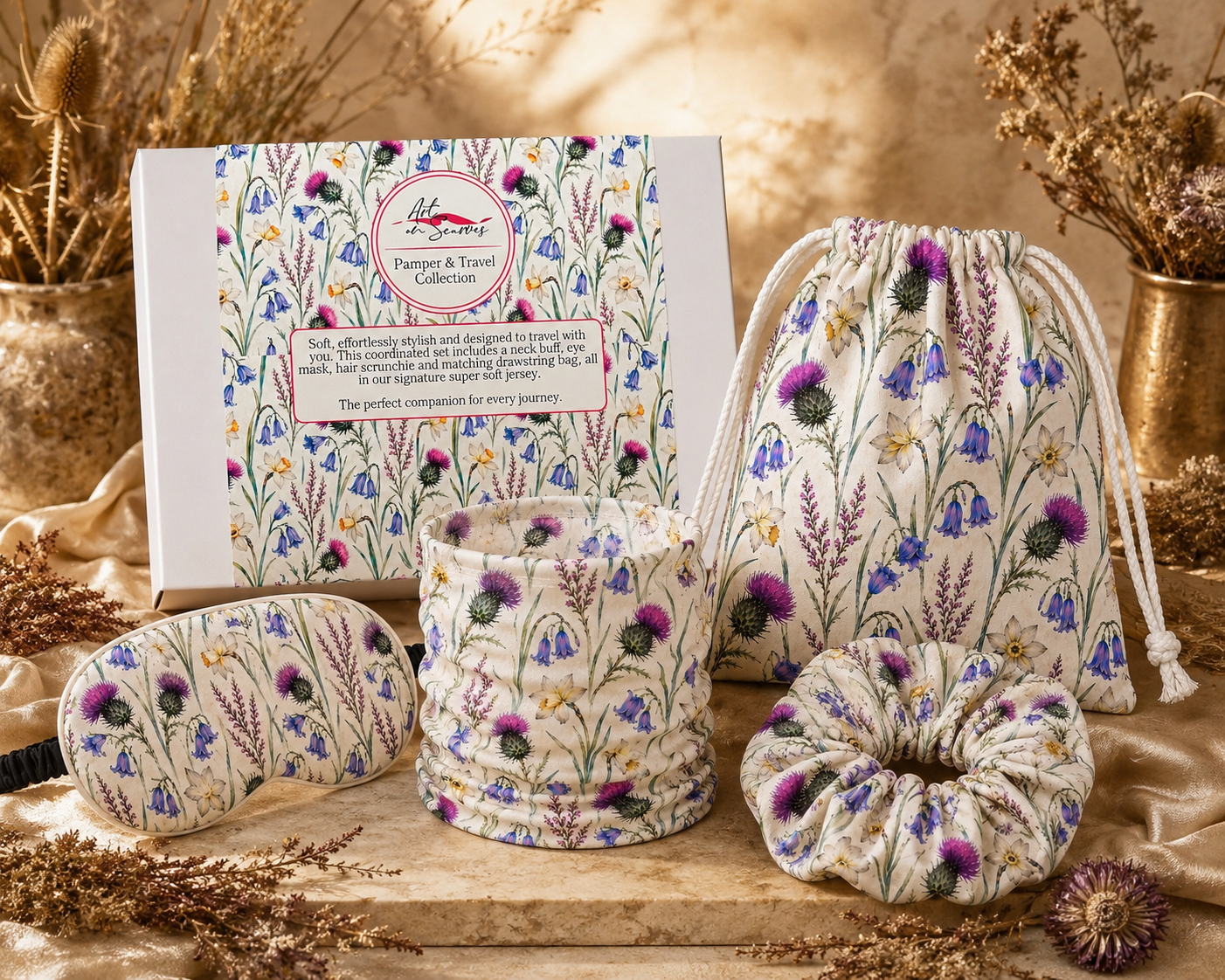 Pamper & Travel Collection - Highland Bloom