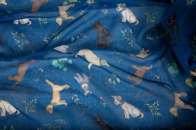 Recycled Bottle Scarf - Dogs