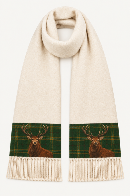 Tartan Collection – Green Stag
