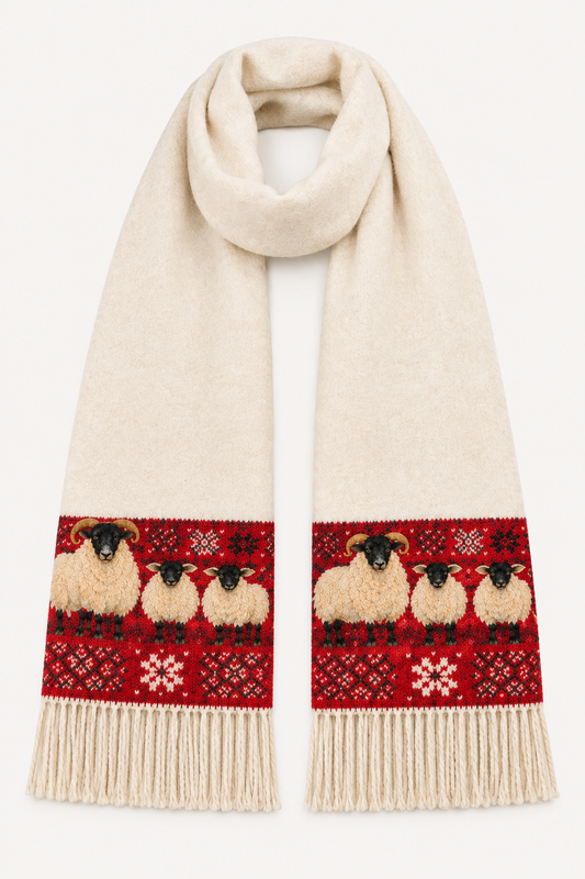 Tartan Collection – Sheep Red