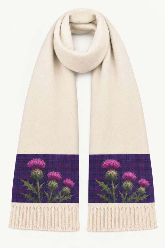 Tartan Collection – Thistles Purple