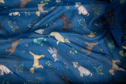 Recycled Bottle Scarf - Dogs