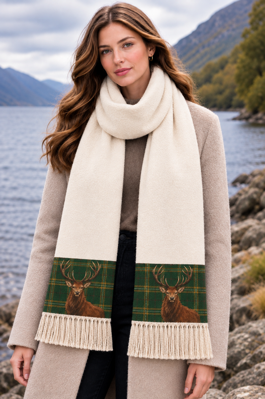 Tartan Collection – Green Stag