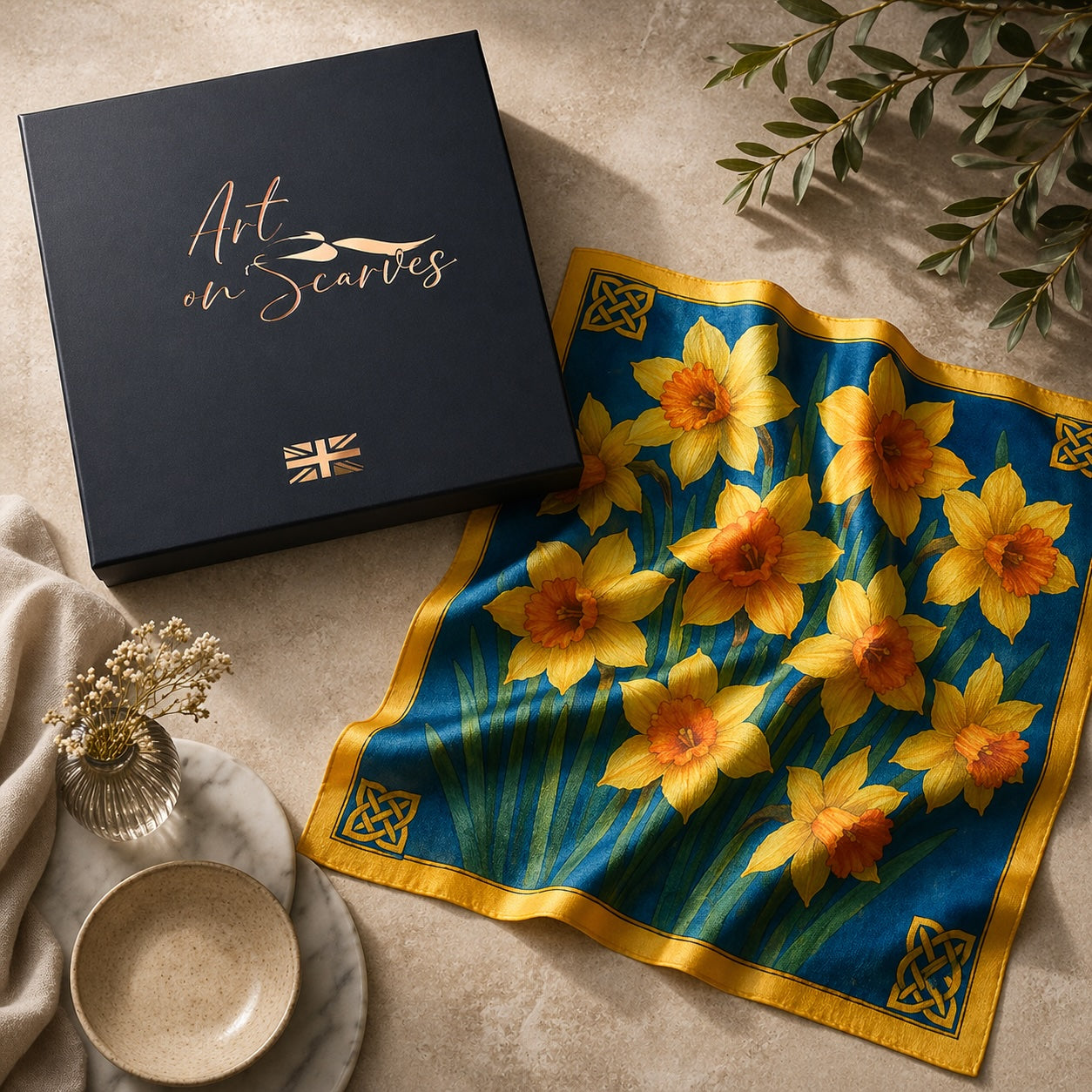 The Silk Inspiration Collection - Daffodils
