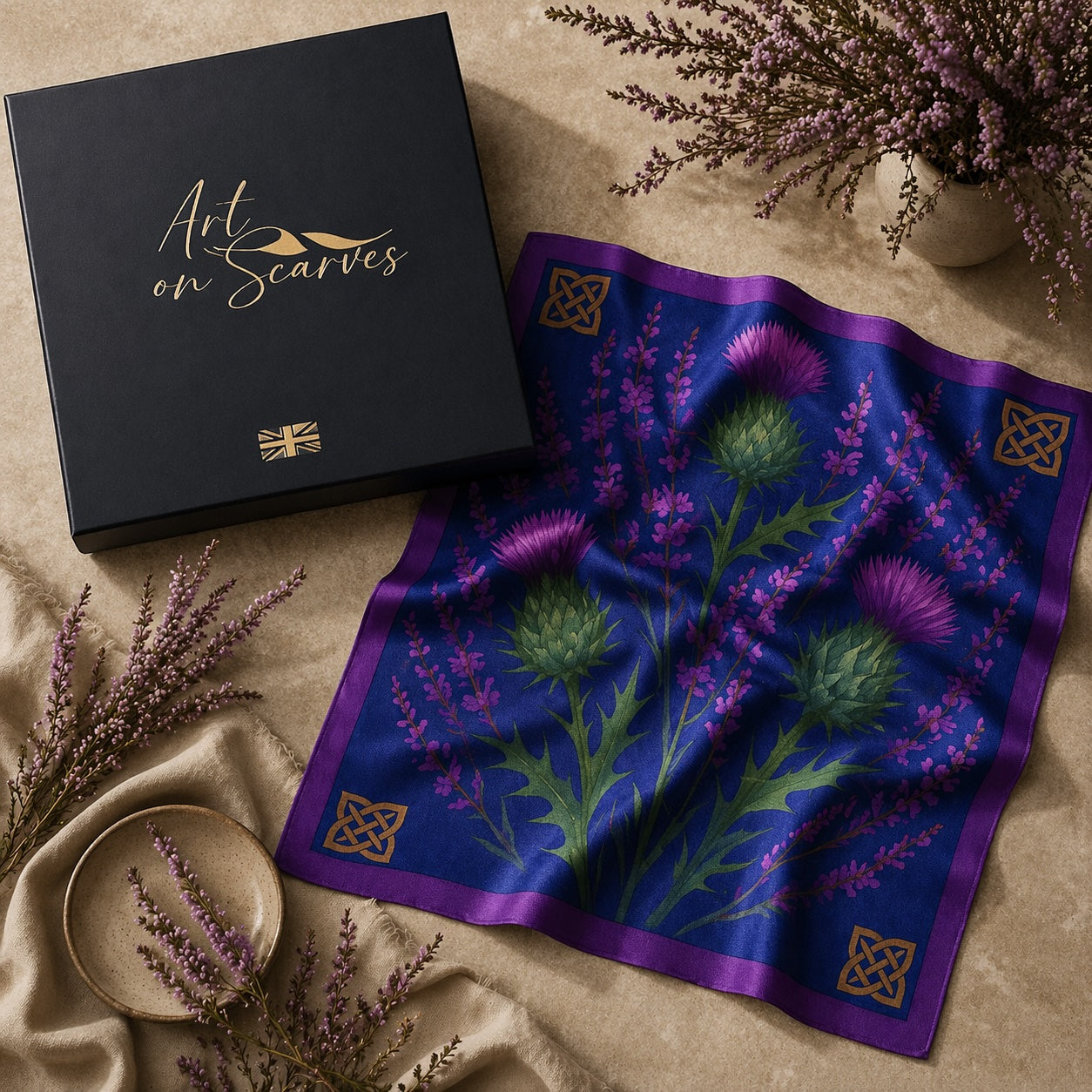 The Silk Inspiration Collection - Thistle and Heather