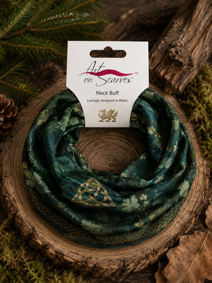 Printed Neck Buff - Irish Magic Forest