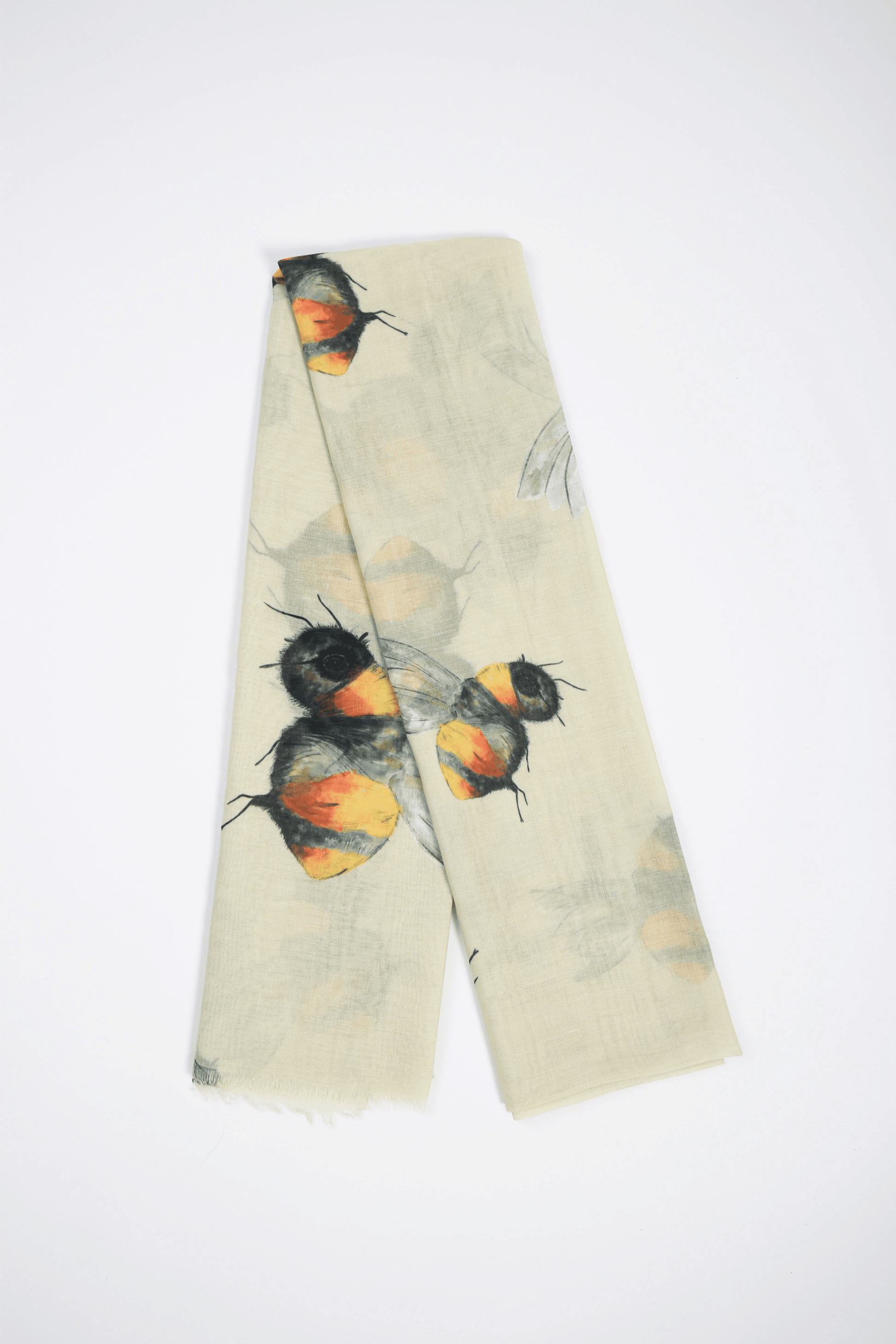 Recycled Bottled Scarf with bees design 