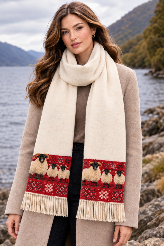 Tartan Collection – Sheep Red