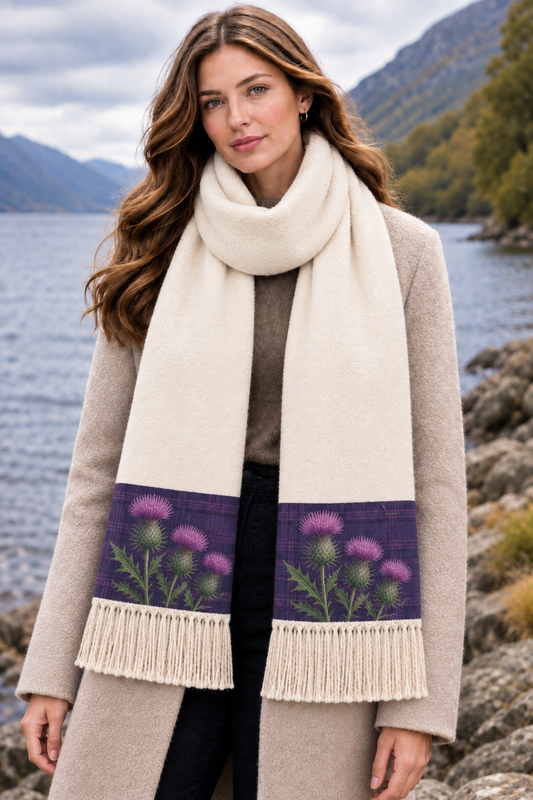 Tartan Collection – Thistles Purple