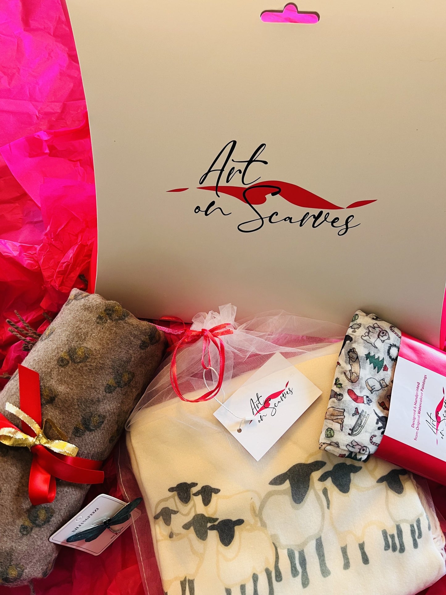 Festive Mystery Box of Scarves