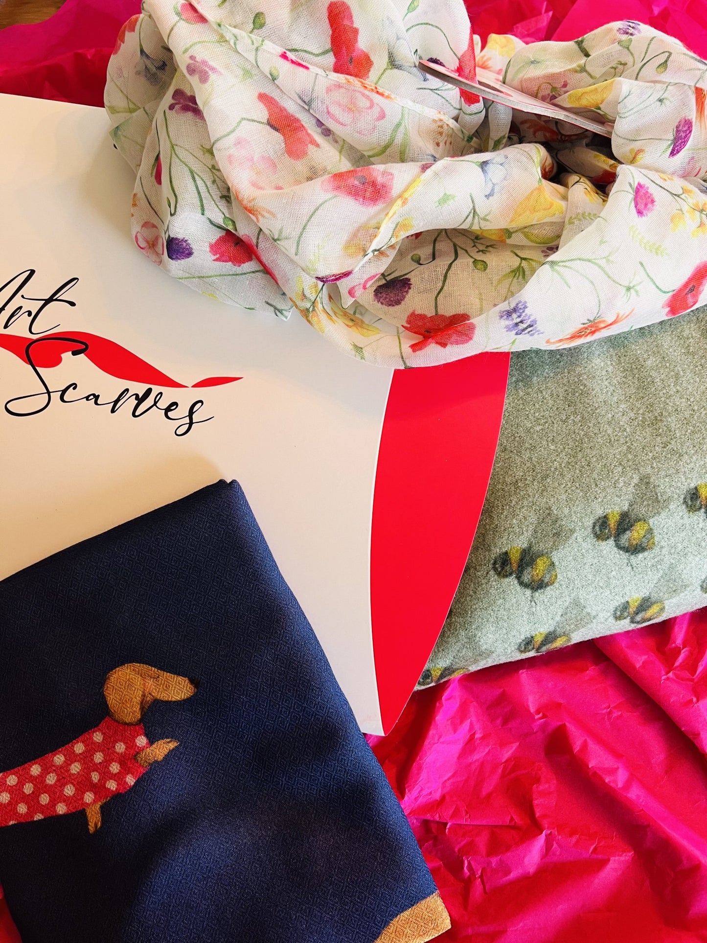 Festive Mystery Box of Scarves